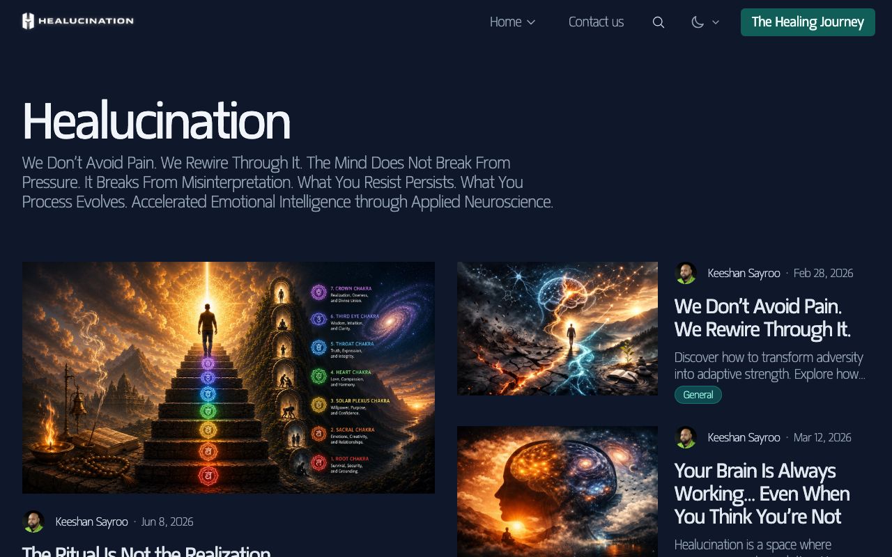 Screenshot of Healucination